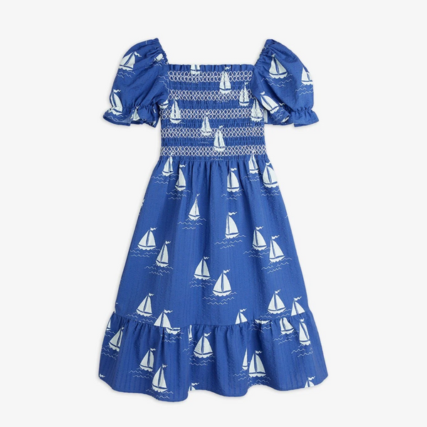 Mini Rodini Sailing Boats Woven Dress
