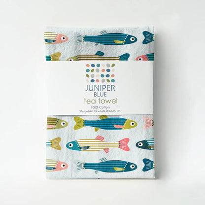 Minnows Tea Towel