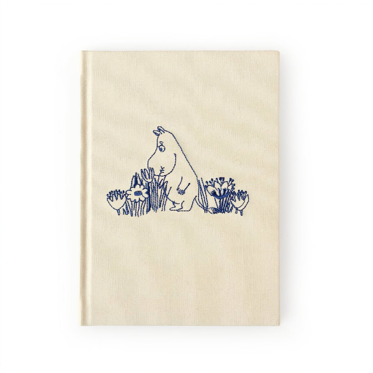 Moomintroll Garden Embroidered Journal