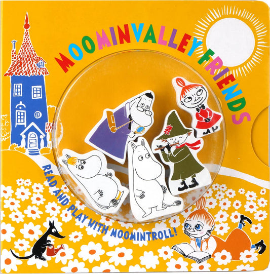 Moominvalley Friends comes with lightweight wooden figures of Moomintroll and his friends Little My, Snorkmaiden, Hemulen, and Snufkin. The child is invited to place the figures into the story as it evolves, making it a truly interactive experience. The beautiful high-quality figurines are perfect for play and decoration.