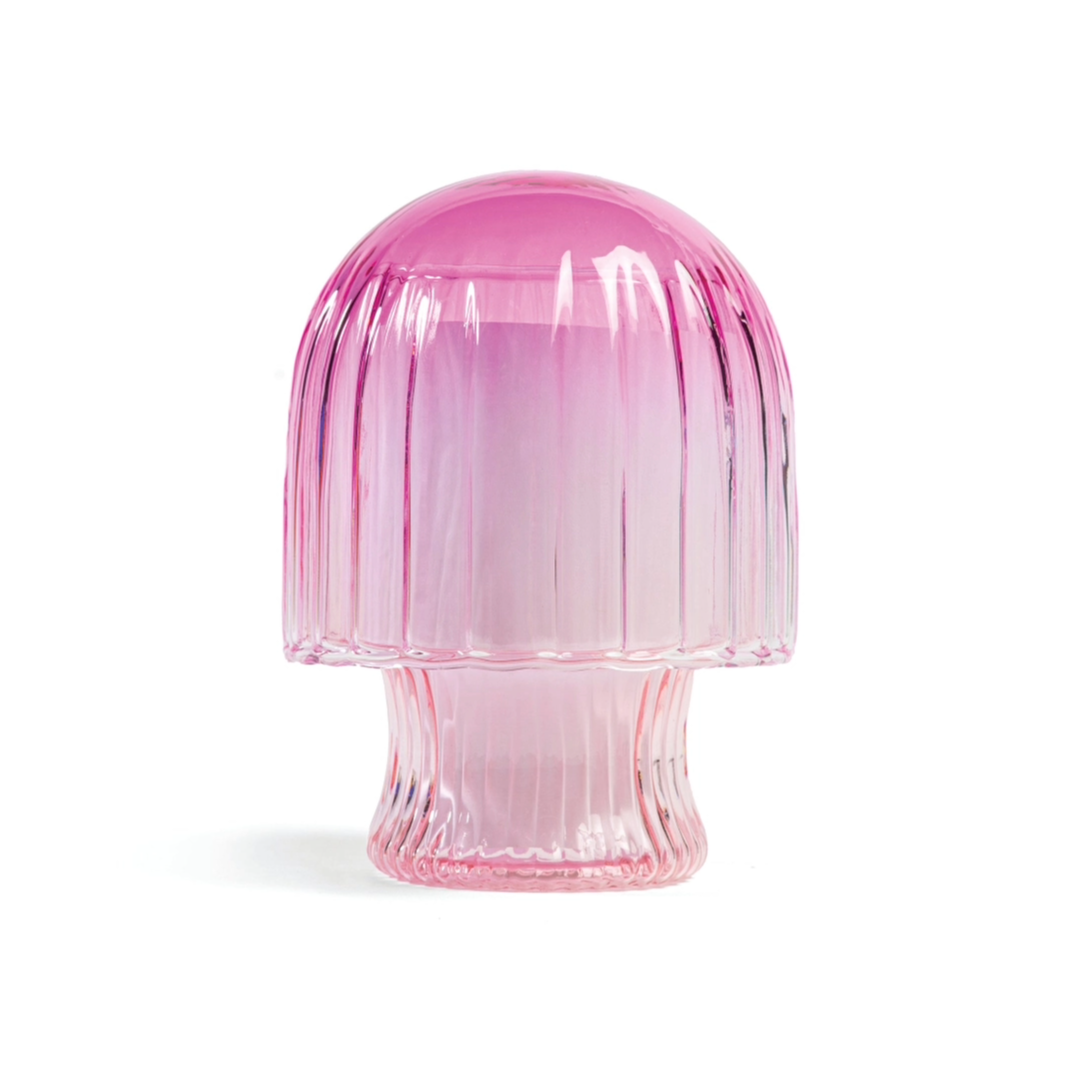 Mushroom Cloche Candle