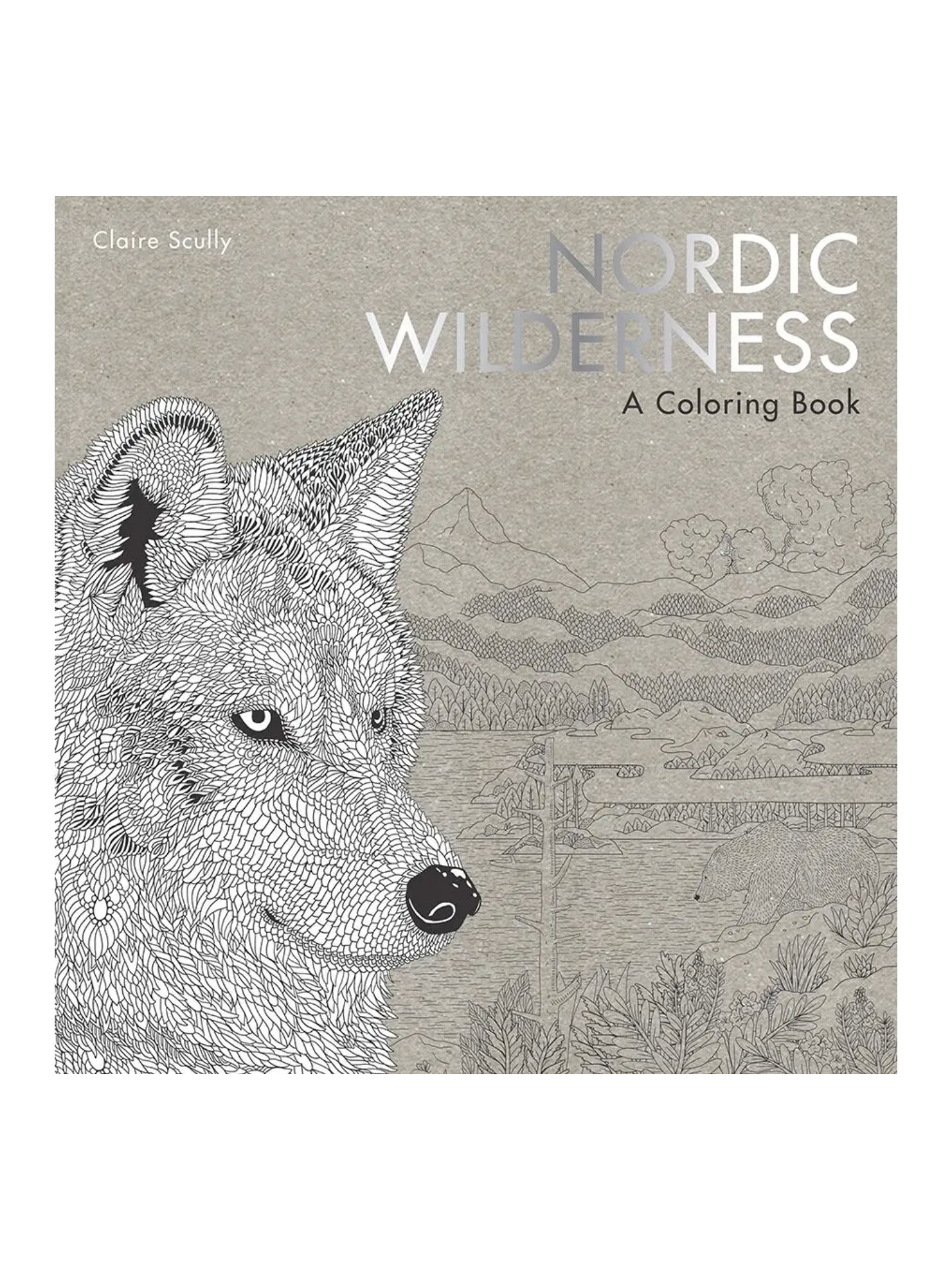 Untouched nature, deep blue fjords, impenetrable forests, rugged cliffs, wolves, owls, and bears – journey into the wild landscape of the Nordic Wilderness with this new coloring book by artist Claire Scully. Discover the species that populate the region and bring the wild beauty of the North to life with your own colors. With some perforated foldout pages that provide scope for panoramic coloring, this irresistible book offers the perfect escape from everyday life.