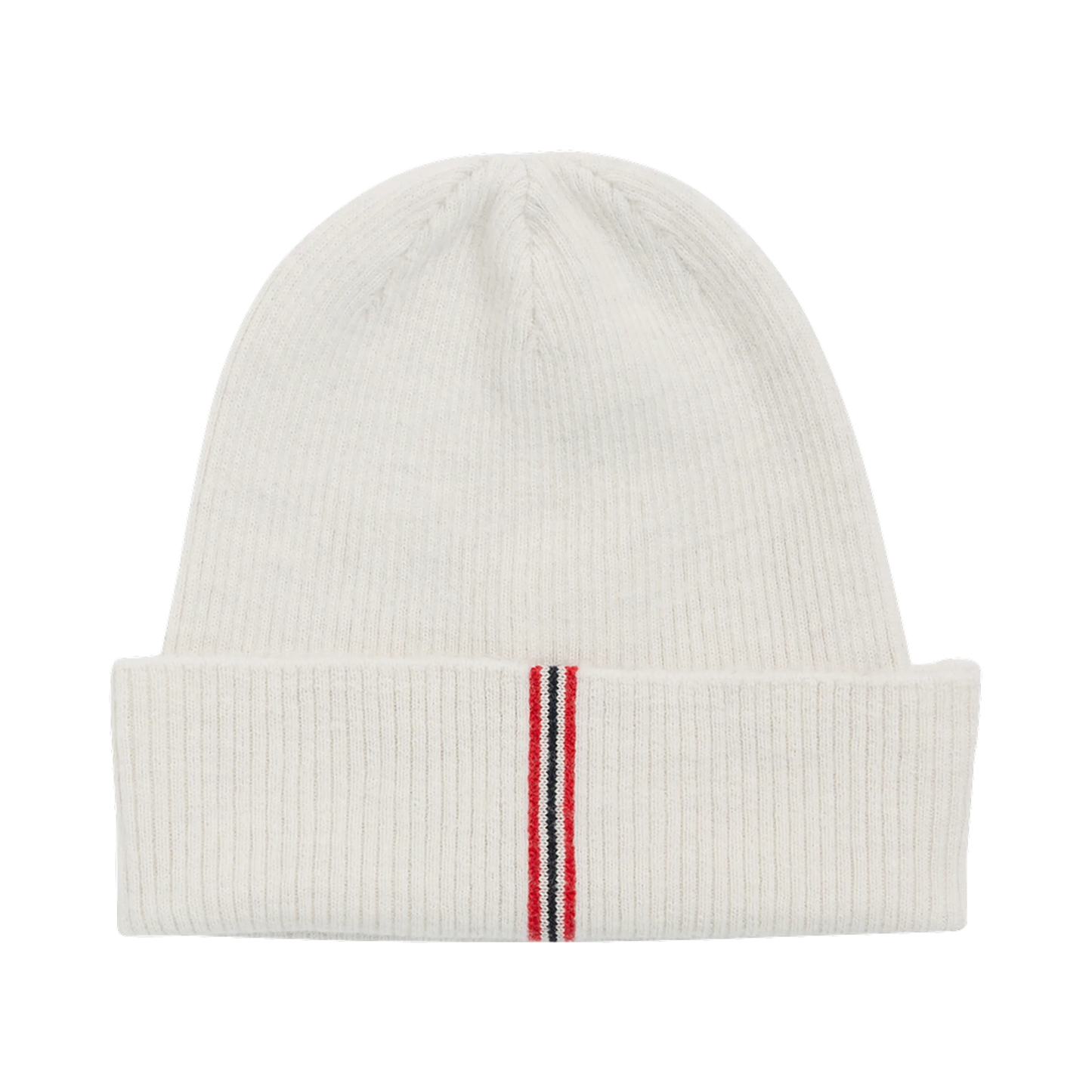White beanie that is thin but super flattering for men and wome. Scandinavian, Norwegian fashion that can be found in Los Angeles in Venice Beach at Huset Shop.