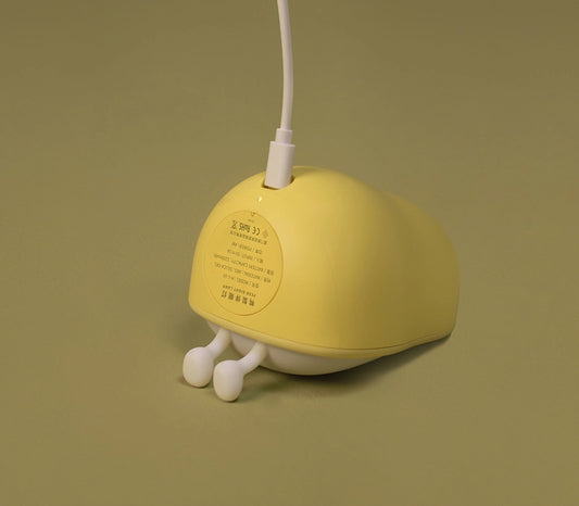 A cute fruit Pear shaped LED Night Lamp, nursery lamp, portable, bright adjustable, bedside night light, which also is suitable as an ambient lighting item, 3 levels of soft warm lighting, perfect for home décor, dorm décor, or nursery gift, designed by MUID Made with stain-resistant, durable, toy-grade ABS+silica gel materials, 100% safe for your baby or toddler to learn and play with 1200 mAh rechargeable internal battery