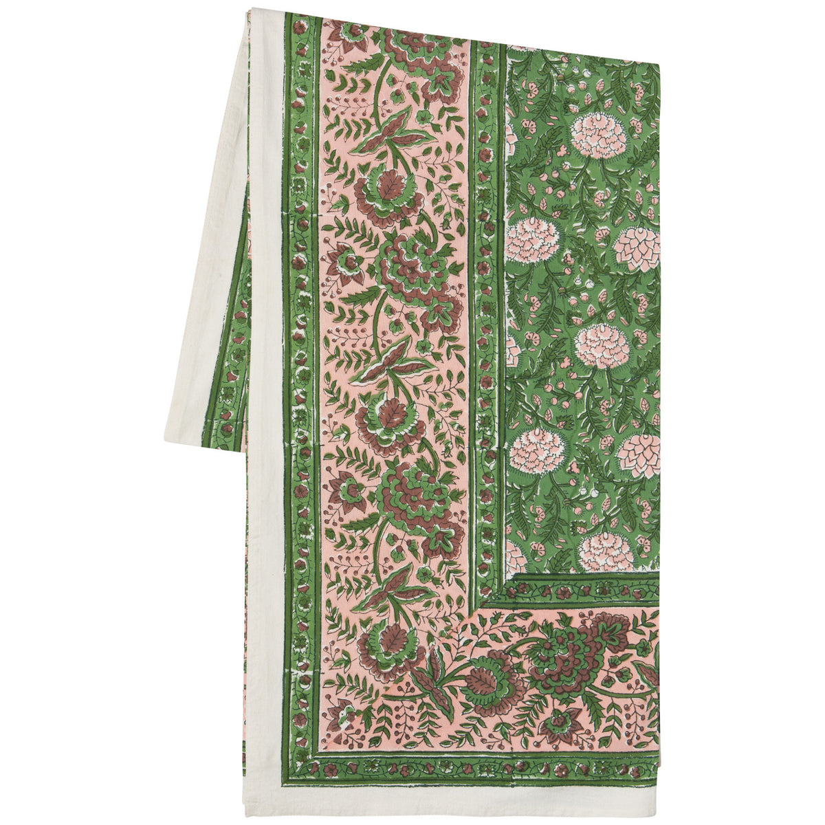 Gilia Block Print Tablecloth