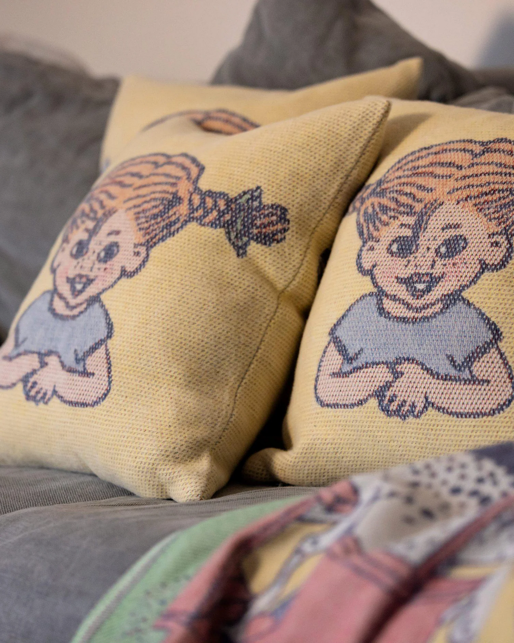 Pillow pippi cotton Ekelund