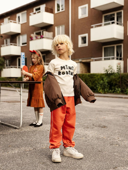 Mini Rodini Plain Piping Sweatpants