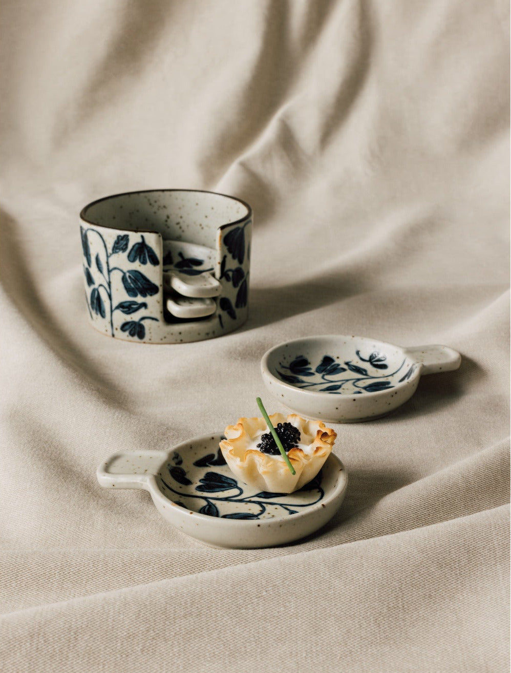 Posy Element Amuse Bouche Plates Set of 4