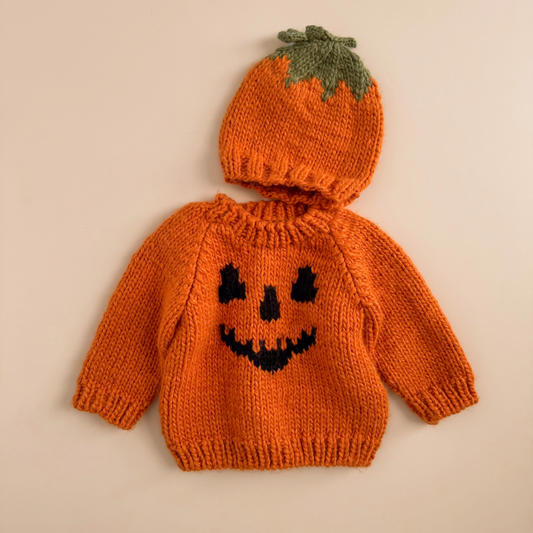 Pumpkin Baby Beanie