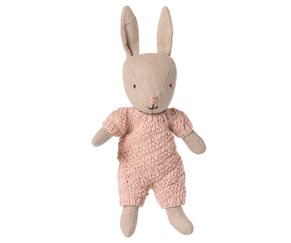 Maileg Micro Rabbit in Knitted Suit
