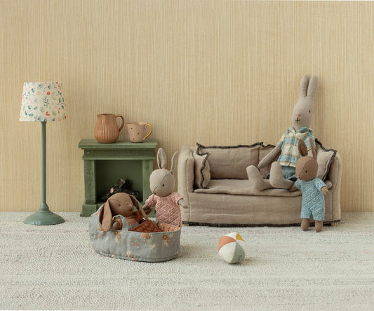 Maileg Micro Rabbit in Knitted Suit
