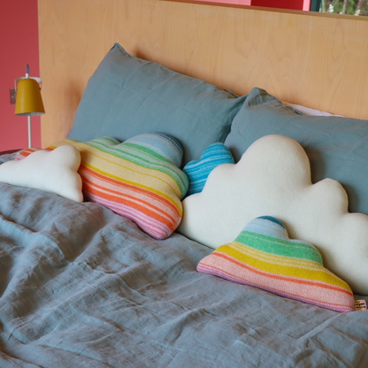 Rainbow Cloud Cushion