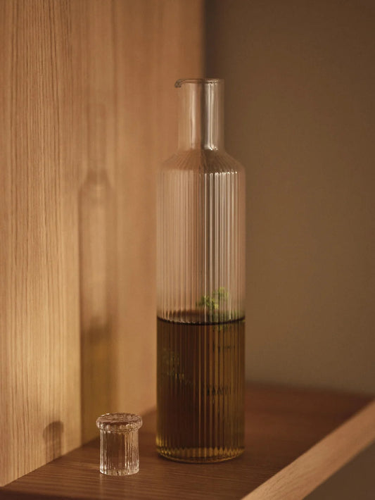 Ferm Living Ripple Oil Bottle