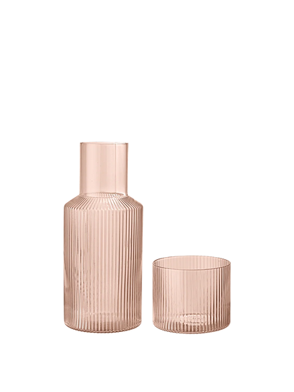 Ferm Living Ripple Carafe Set - Small