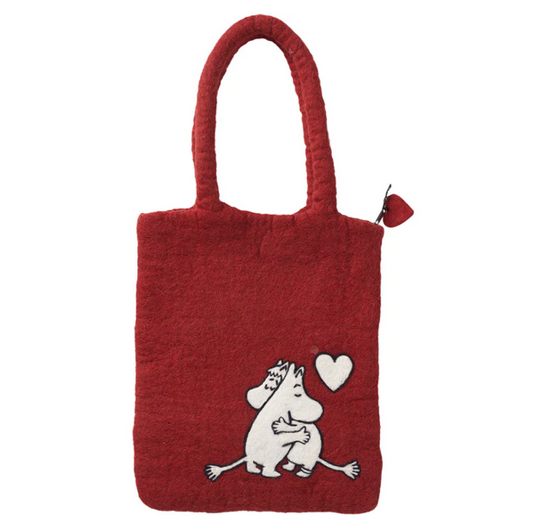Klippan Moomin in Love Felted Bag