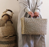 Kago Seagrass Basket Bag