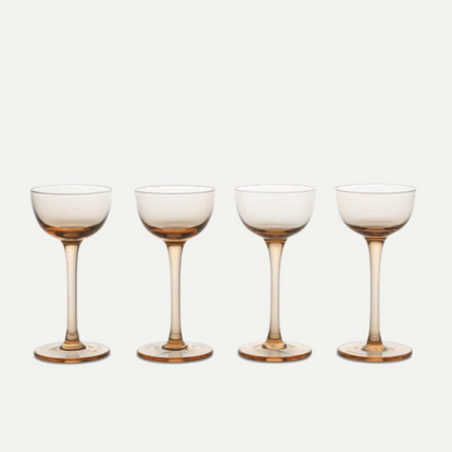 Ferm Living Host Liqueur Glasses - Set of 4 Rose