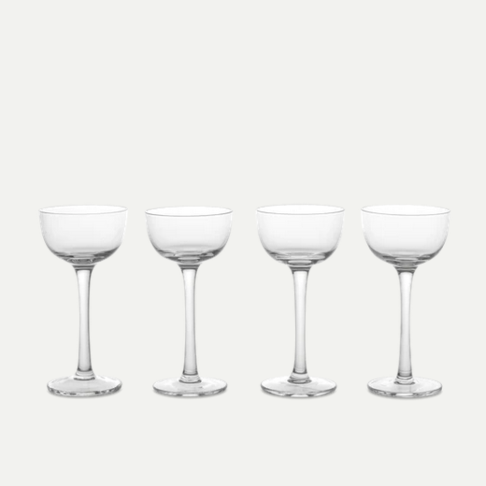 Ferm Living Host Liqueur Glasses - Set of 4 Clear