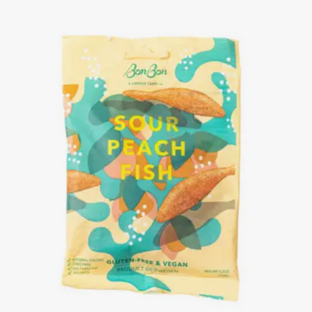 BonBon NYC Swedish Fish Peach