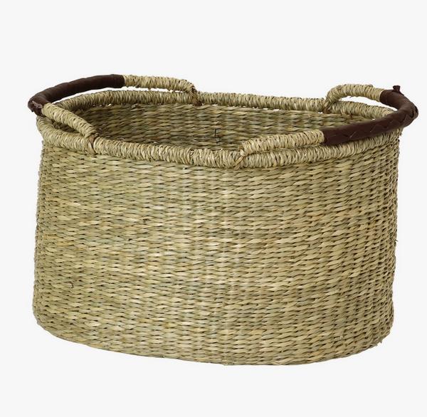 Kago Seagrass Basket Bag