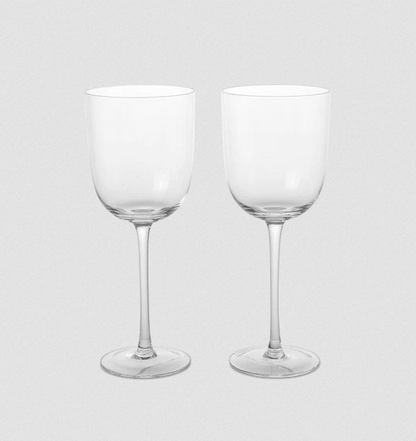 Ferm Living Host Red and White Wine Glasses - Set of 2