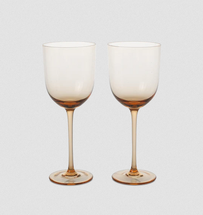 Ferm Living Host Red and White Wine Glasses - Set of 2