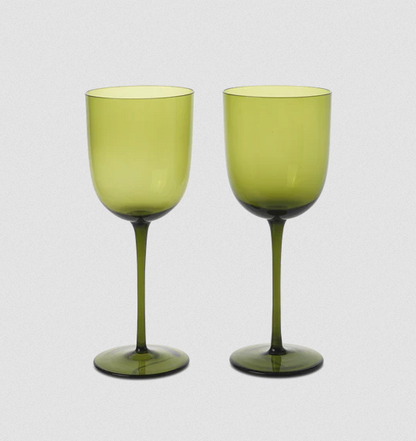 Ferm Living Host Red and White Wine Glasses - Set of 2