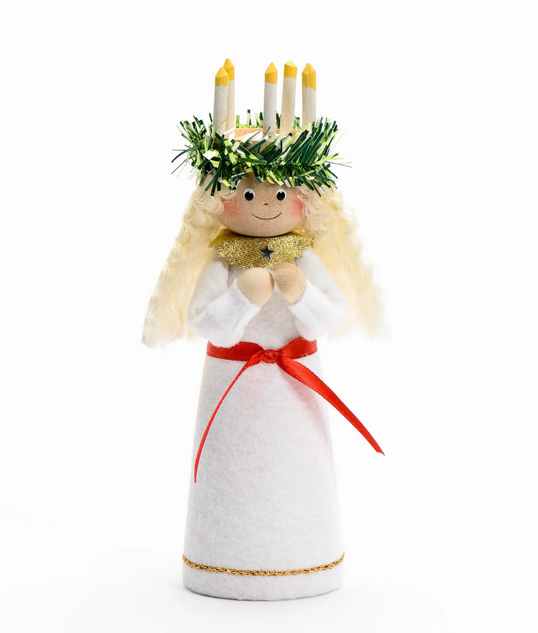 Skandinaviak Hemslojd Lucia Figures