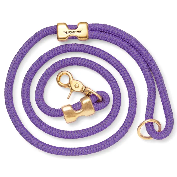 Foggy Dog Rope Leash