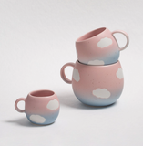 Egg Back Home Cloud Sunset Espresso Coffee Mug