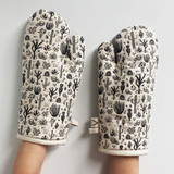 Natural Cotton Oven Mitts