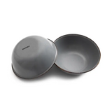 Enamel Bowl Set Gray
