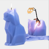 PyroPet Kisa Cat Candle - Lavender
