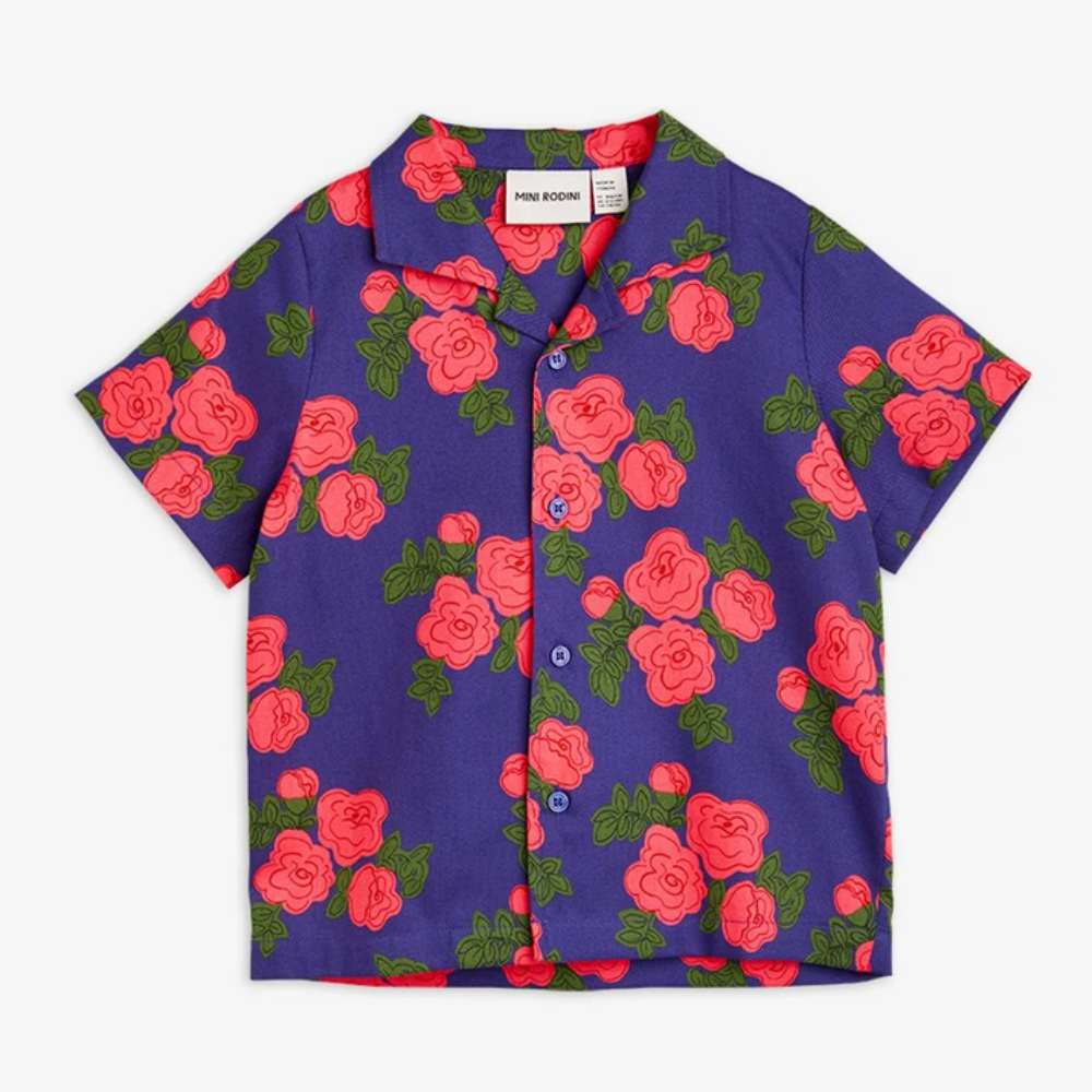 Mini Rodini Roses Woven Shirt 