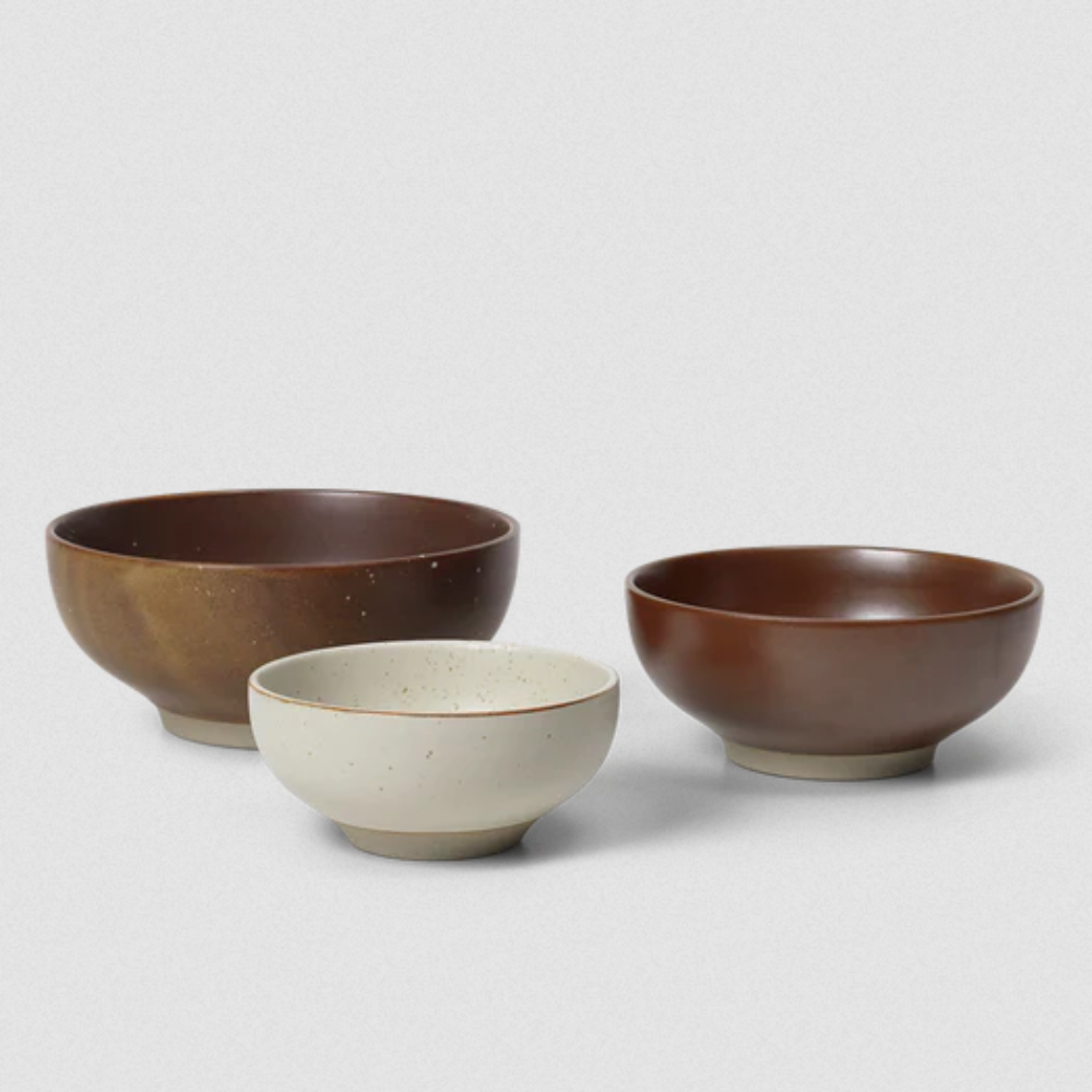Ferm Living Midi Bowls - Set of 3