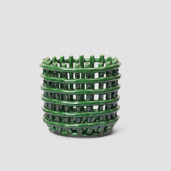 Ferm Living Ceramic Woven Basket 5