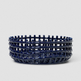 Ferm Living Ceramic Centerpiece Woven Basket