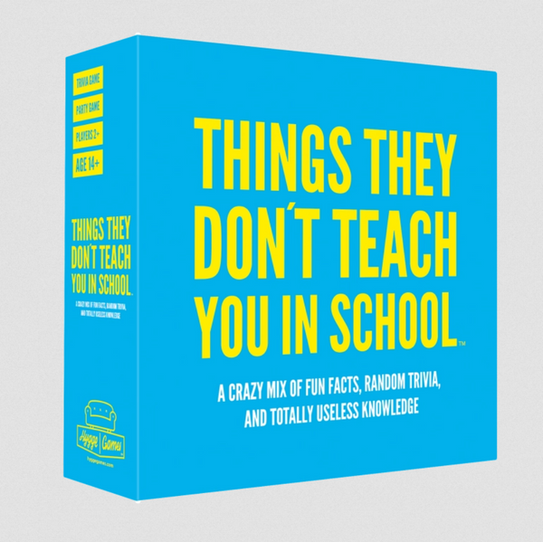 Card Game - Things They Don't Teach You in School