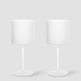 Ferm Living Ripple Red Wine Glasses (Set of 2)