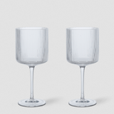 Ferm Living Ripple Red Wine Glasses (Set of 2)