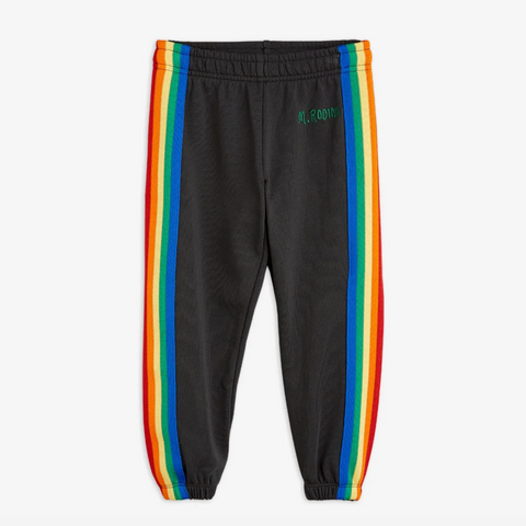 Mini Rodini Rainbow Stripe Sweatpants