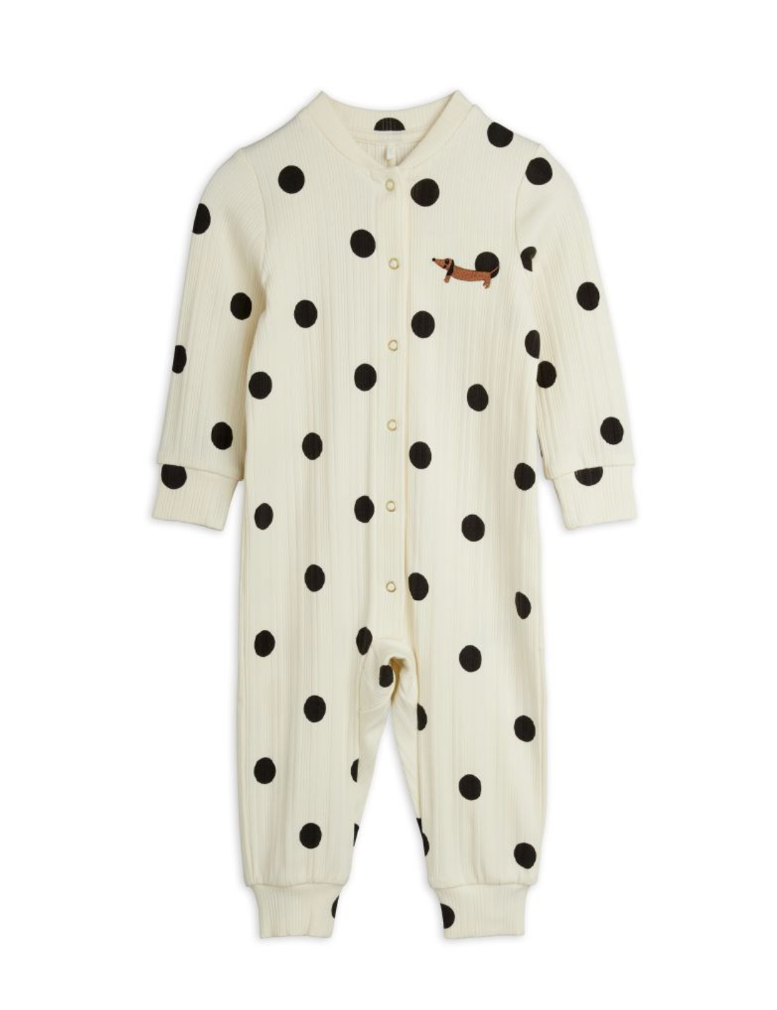 Mini Rodini Dots Dog Jumpsuit