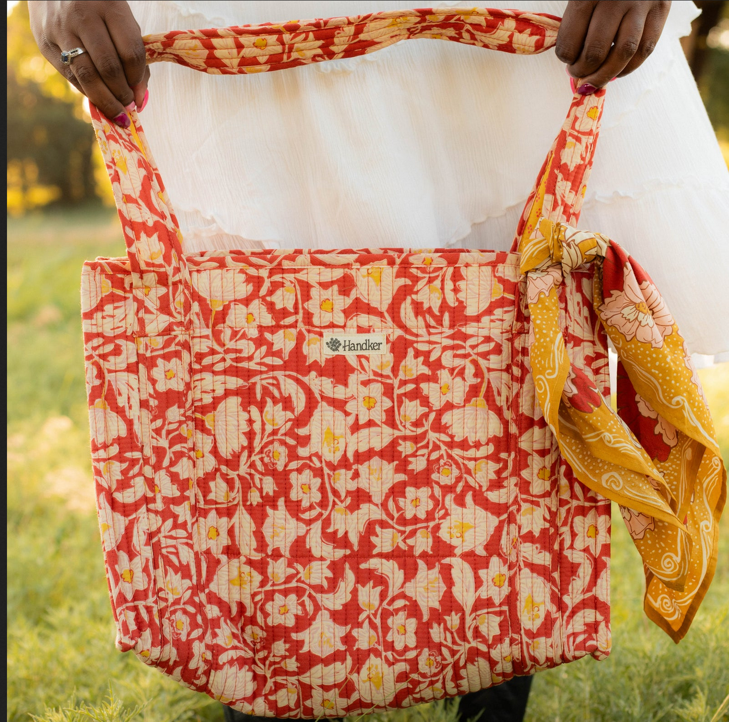 Delphine Quilted Tote