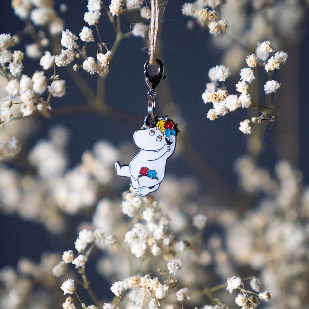 Snorkmaiden Moomin Charm with flowers