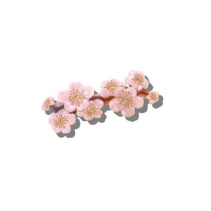 Hand Painted Claw Hairclips, Eco-Friendly, Scandi Design, Fun Hair Acessories Cherry Blossom