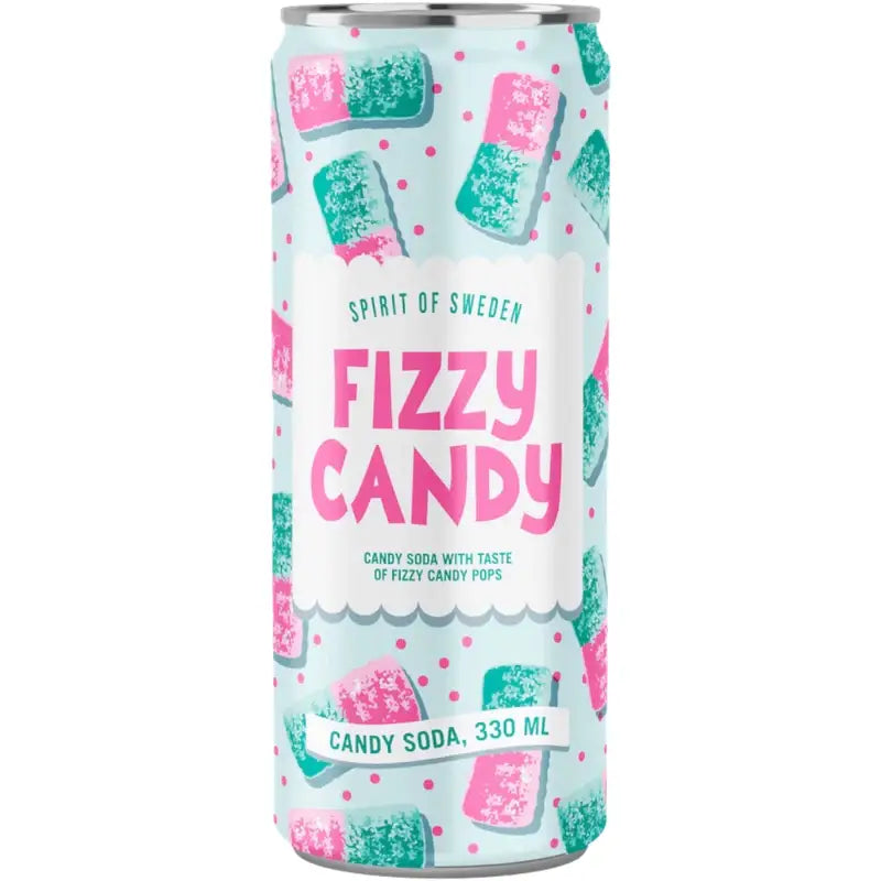 This soda tastes like bubblegum sour candy and is vegan, gluten free, and made with real sugar. 