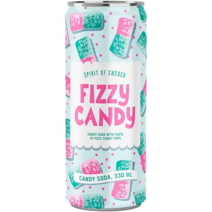 This soda tastes like bubblegum sour candy and is vegan, gluten free, and made with real sugar. 