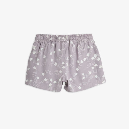 Shorts made from 100% Lyocell. Features the Starfall print, a soft woven feel, elastic waistband and side pockets.
