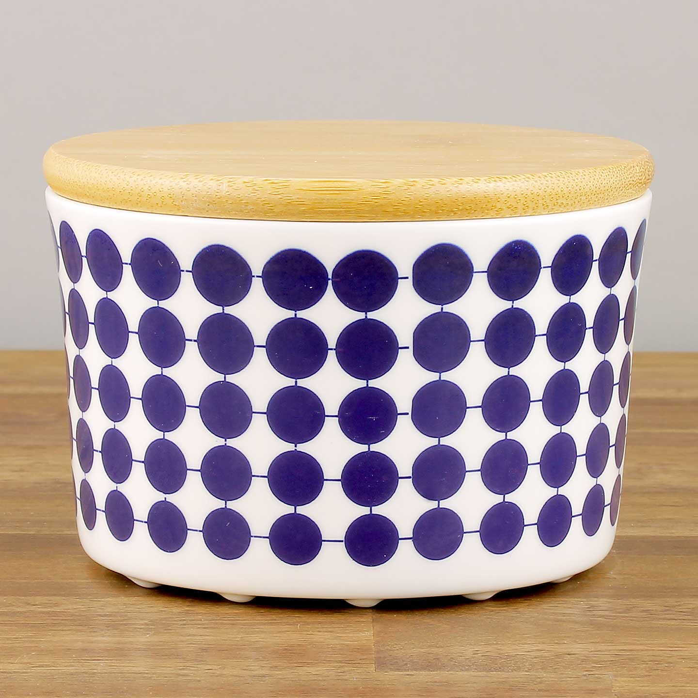 Stig Lindberg (Adam 2000s) Joyous Jar with Wooden Lid