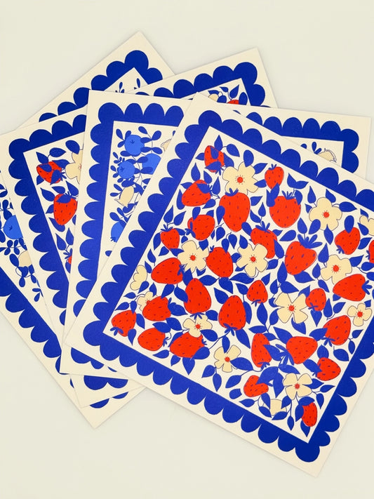 Berry Patch Postcard Set